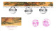 Taiwan Formosa Republic Of China FDC  -  Cultural Town Landscapes Environment Nature Stamps - FDC