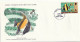 GILBERT ISLANDS - 2 Env. FDC, WWF, Idole Mauresque, Aigrette Des Récifs - 1976 - Médaillier Franklin N° 19-20 - Gilbert- Und Ellice-Inseln (...-1979)