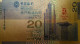 Macao Gold Banknotes Copie 20 Patacas  2008 P107a UNC Olympics Games - Macao