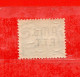 (Riz) TRIESTE A **-1947-49 - SEGNATASSE. Lire. 2. Unif. 6.  MNH**. - Strafport