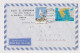 Greece Griechenland 1980 Airmail Cover With Topic Stamps Bird, Map, Sent Abroad To Bulgaria (66356) - Brieven En Documenten