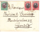 1902 BULGARIA PRINCE FERDINAND 5+2X10 ST. LETTER FROM PLEVEN TO SWITZERLAND. - Cartas & Documentos