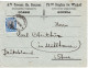 1903 BULGARIA PRINCE FERDINAND 25 ST. LETTER FROM SOFIA TO GERMANY. - Cartas & Documentos