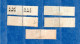 (D) TRIESTE A *-1947-48 - PACCHI POSTALI. . Unif. 1-2-3-4-5. Linguellati. MH*. - Colis Postaux/concession