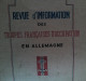 Revue D'Information >troupes Françaises En Allemagne >1948 > Réf:C 0 > - Sonstige & Ohne Zuordnung