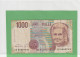 BANCA D'ITALIA  .  1.000 LIRE . M. MONTESSORI  .  N°  CE 668676 H  .  2 SCANES - 1000 Lire