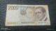 İTALYA--    2000    LİRET - 2000 Liras