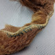 Delcampe - Vintage Real Fox Fur Brown Leather Collar 105cm(41'') #0287 - Foulards