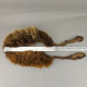 Delcampe - Vintage Real Fox Fur Brown Leather Collar 105cm(41'') #0287 - Hoofddoeken En Sjaals