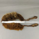 Delcampe - Vintage Real Fox Fur Brown Leather Collar 105cm(41'') #0287 - Fulares