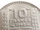 Delcampe - Année 1948  "B"  Pièce  De  10 Francs   (Turin ) (République Française)   En Alliage Nickel - 10 Francs