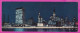 274698 / United States - Nacht Nuit United Nations And New York City Skyline By Night From Welfare Island PC SL -106 - Viste Panoramiche, Panorama