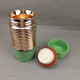 Delcampe - Rare Vintage Glass Thermos By Haesco  DDR Germany  #0392 - Andere & Zonder Classificatie