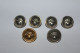 Lot De 6 Boutons Militaires 21mm Avec Grenade - Marques Diverses - Buttons