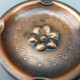 Delcampe - Vintage Copper Ashtray With Four Slots #0401 - Ashtrays
