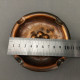 Delcampe - Vintage Copper Ashtray With Four Slots #0401 - Asbakken