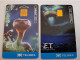 MEXICO  2x $30 CHIPCARD  LADATEL     ET PHONE HOME/  EXTRATERRESTILE/ USED CARDS        ** 14662** - Mexique