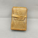 VINTAGE BROWN LEATHER CIGARRETE CASE HOLDER #0427 - Cigarette Holders