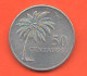 Guinea Bissau FAO 50 Centavos Guinè Buissau 1977 Aluminum Coin - Guinea-Bissau