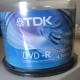 TDK DVD-R 1-16K 4,7 GB NUOVO OCCASIONISSIMA 45 PEZZI + 3 VERBATIM PREZZO REGALO - DVD