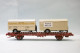 REE - WAGON UFR Biporteur Automobiles Nord + Paris-Milan SNCF Ep. IV Réf. WB-643 Neuf NBO HO 1/87 - Goods Waggons (wagons)