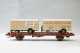 REE - WAGON UFR Biporteur Automobiles Nord + Paris-Milan SNCF Ep. IV Réf. WB-643 Neuf NBO HO 1/87 - Wagons Marchandises