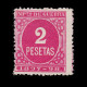 Impuesto Guerra.1897-8.CIFRA Rosa.2p.MNG.Alemany 62 - Impuestos De Guerra