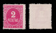 Impuesto Guerra.1897-8.CIFRA Rosa.2p.MNG.Alemany 62 - Kriegssteuermarken