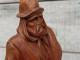 Delcampe - Statue Bois Sculpté Gaucho Argentin Sculpture Hector Garbati Argentine / Art Populaire. - Wood