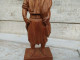 Delcampe - Statue Bois Sculpté Gaucho Argentin Sculpture Hector Garbati Argentine / Art Populaire. - Madera