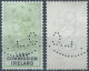 Great Britain-ENGLAND,Queen Victoria,1870-1900 Revenue Stamp Tax Fisca,LAND COMMISSION IRELAND,1 Shilling,PERFIN,Used - Revenue Stamps