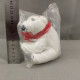 Delcampe - COCA COLA Limited Edition POLAR BEAR PLUSH TOY Red Scarf 10cm Tall #0601 - Plüschtiere