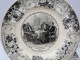 Delcampe - -BELLE ANCIENNE ASSIETTE PORCELAINE OPAQUE CREIL & MONTEREAU LEBOEUF & MILLET   E - Creil Montereau (FRA)