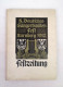 8. Deutsches Sängerbundes-Heft Nürnberg 1912. Fest-Zeitung. - Autres & Non Classés