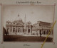 Photo 1893 Rome Place St Pierre Italie Tirage Albuminé Albumen Print Vintage Animée Roma - Antiche (ante 1900)