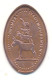 Souvenir Jeton Token Germany-Deutschland Bremer Stadtmusikanten - Monedas Elongadas (elongated Coins)