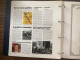 Delcampe - " LES ANNEES COMPLETES FRANCE " TRESOR PATRIMOINE !!!  1 RELIURE BLEU  +  FEUILLES + TIMBRES + LIBERATION DEBARQUEMENT - 1940-1949