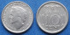 NETHERLANDS - 10 Cents 1948 KM# 177 Wilhemina (1890-1948) - Edelweiss Coins - 10 Cent