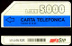 G 23 A C&C 1120 A SCHEDA TELEFONICA USATA FASCE 31.12.90 5000 L LOT 101 PIK VARIANTE STRISCE 2^A QUAL - Fouten & Varianten