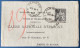 France 1937 Entier Postal Chaplain 1.50 F Noir Double Obl Dateur "PARIS 58 /R.DE LACHAPELLE" Format 278 X 238 Mm CHA P4 - Pneumatic Post