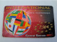 FRANCE/FRANKRIJK  /€ 7,50 /  CENTRAL TELECOM  / COUNTRY FLAGS/ PREPAID  USED    ** 14671** - Nachladekarten (Handy/SIM)