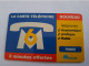 FRANCE/FRANKRIJK  / 3 MIN  / OMNICOM/ CARTE TELEPHONE  / PREPAID  USED    ** 14680** - Mobicartes (GSM/SIM)