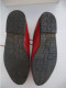 CHAUSSURES HOMME En CUIR ROUGE Fabriquées En France. - Shoes