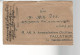 51980 ) Cover India Postmark Pallatur 1919 - Enveloppes