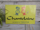 Ancienne Plaque Enseigne Tôle Publicitaire Chantelaine Laines à Tricoter - Droguerie