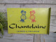 Delcampe - Ancienne Plaque Enseigne Tôle Publicitaire Chantelaine Laines à Tricoter - Chemist's