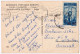 ROMANIA : 1952 - STABILIZAREA MONETARA / MONETARY STABILIZATION - POSTCARD MAILED With OVERPRINTED STAMPS - RRR (am155) - Briefe U. Dokumente