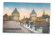 COURTRAI - BELGIQUE - CPA COLORISEE RARE - Les Tours Du BROEL - BX 7 - Beaux Timbres Au Dos - - Kruibeke