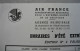 Ancien Dépliant Horaire (Time Table) Tarif AIR FRANCE Indicateur AVION SAIGON NOUMEA Extrême Orient Vietnam 1955 - Tijdstabellen