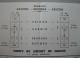 Ancien Dépliant Horaire (Time Table) Tarif AIR FRANCE Indicateur AVION SAIGON NOUMEA Extrême Orient Vietnam 1955 - Horaires